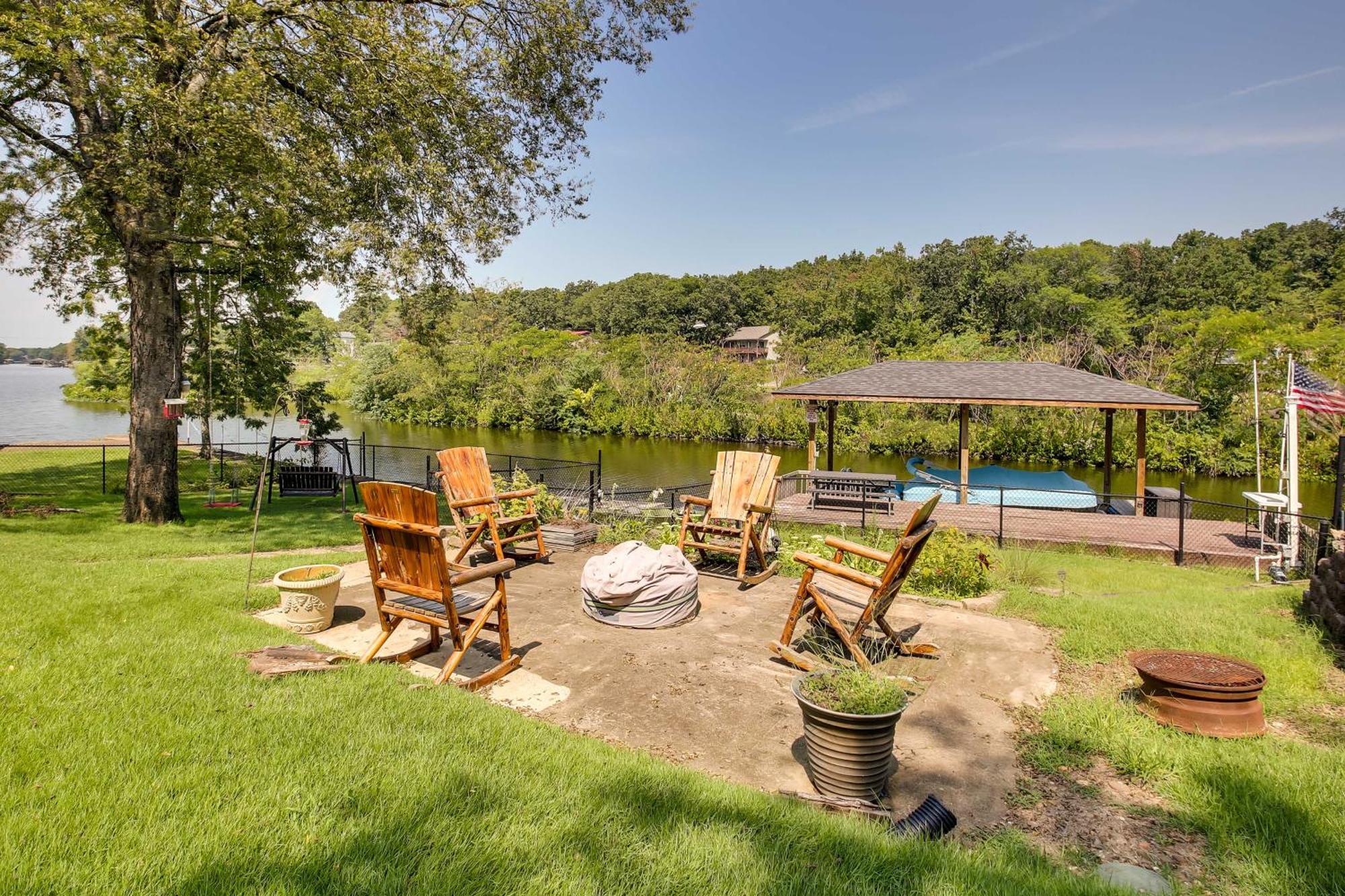 Lakefront Haven Near Oaklawn And Casino Resort! Hot Springs Esterno foto